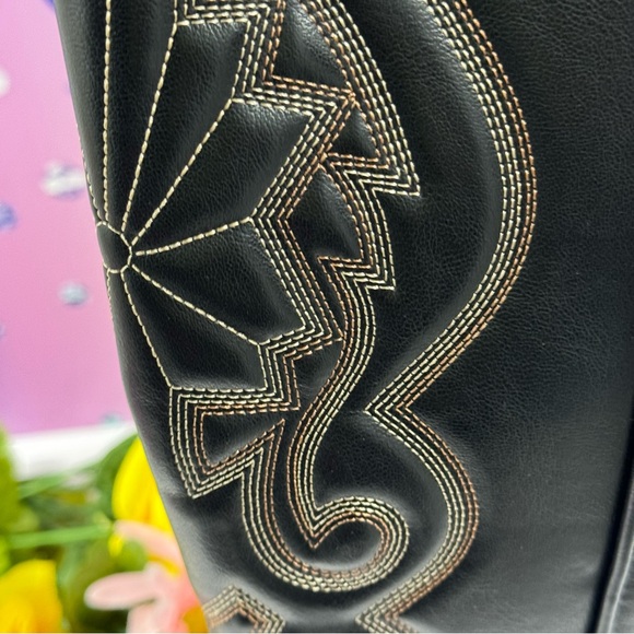 š¤ NO OFFERS LAST PAIR! EMBROIDERED WESTERN BOOTS - Picture 8 of 16